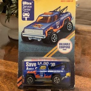 Vintage 1994 Sunoco Tow Truck Collector Edition Die cast Majorette New 1990s 90s